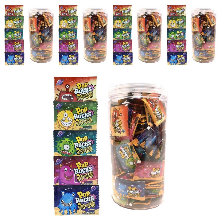 팝락스 팝핑캔디 버라이어티 150p, 150g, 5개