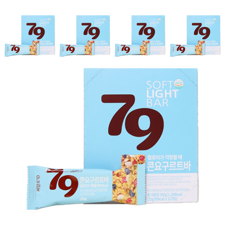 씨알로 79 콘요구르트바, 300g, 5개