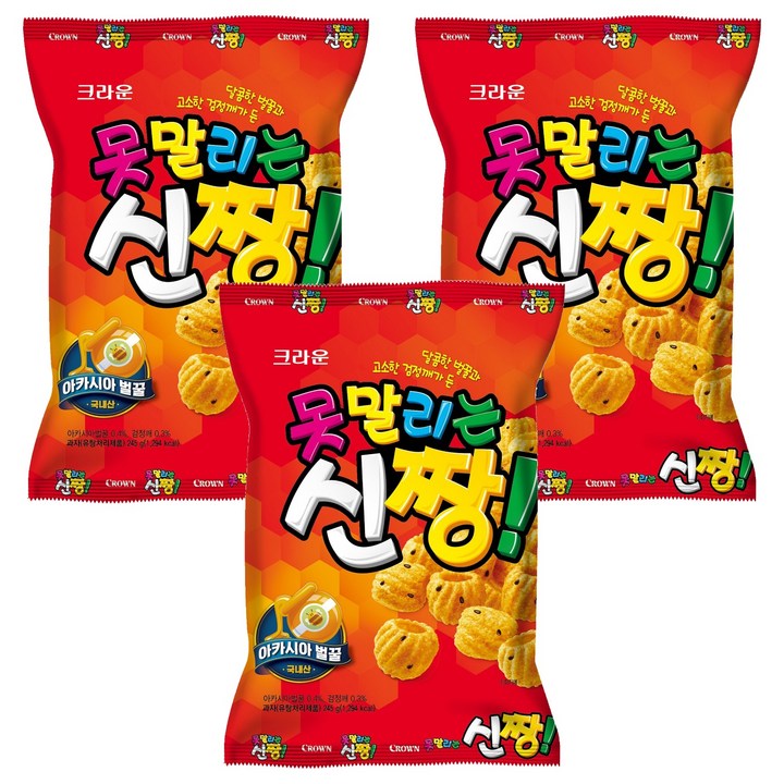 못말리는신짱, 245g, 3개
