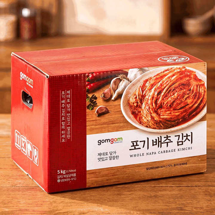 곰곰 배추 김치, 5kg, 1개