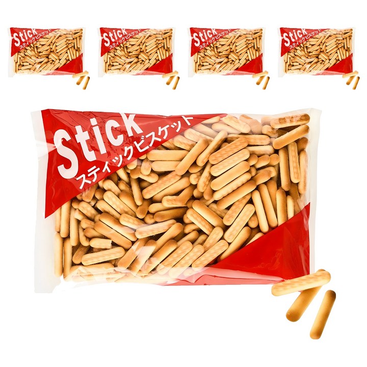 마츠나가 스틱 비스킷, 310g, 5개