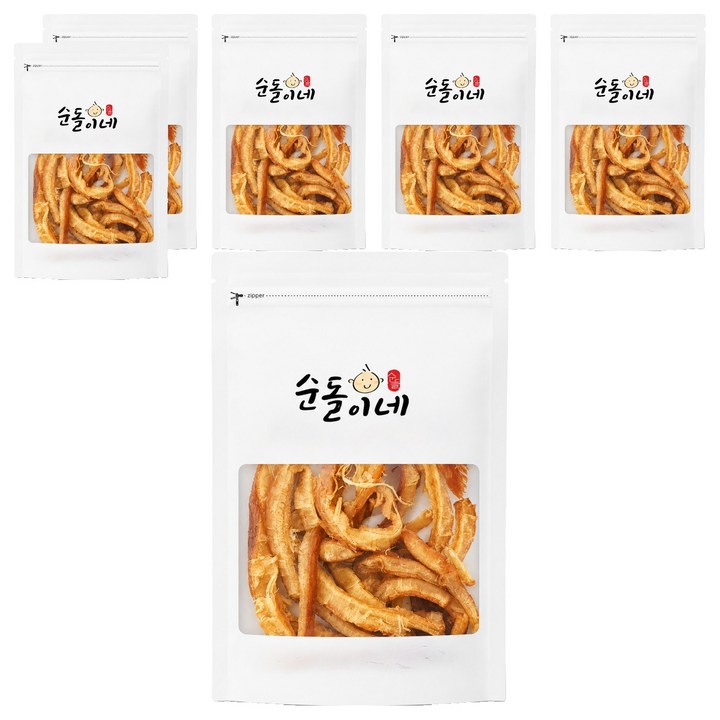 순돌이네 바베큐 페스츄리 오징어, 6개, 130g