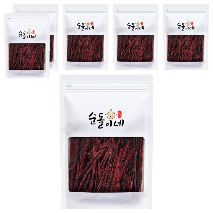 순돌이네 오징어귀채, 6개, 100g