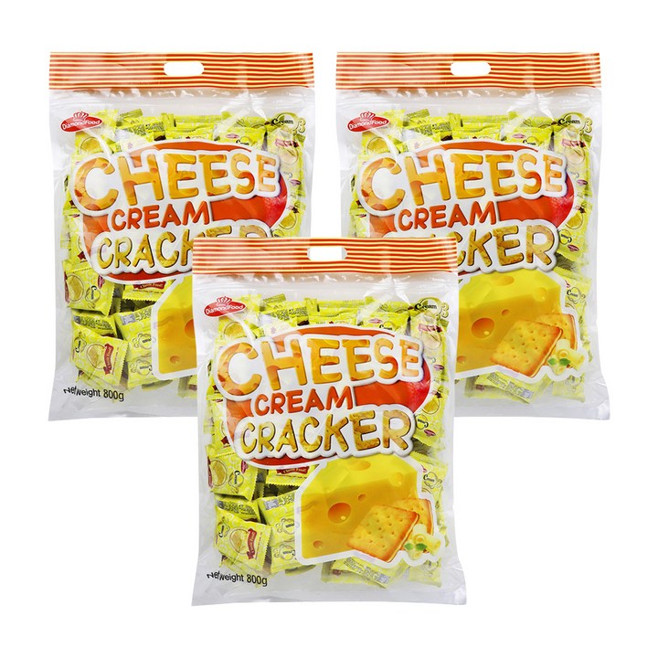 다이아몬드푸드 치즈 크림 크래커, 800g, 3개