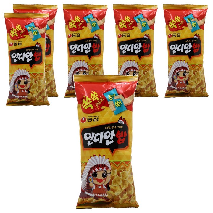 인디안밥, 45g, 6개