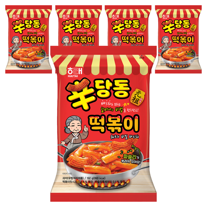 신당동 떡볶이, 192g, 5개
