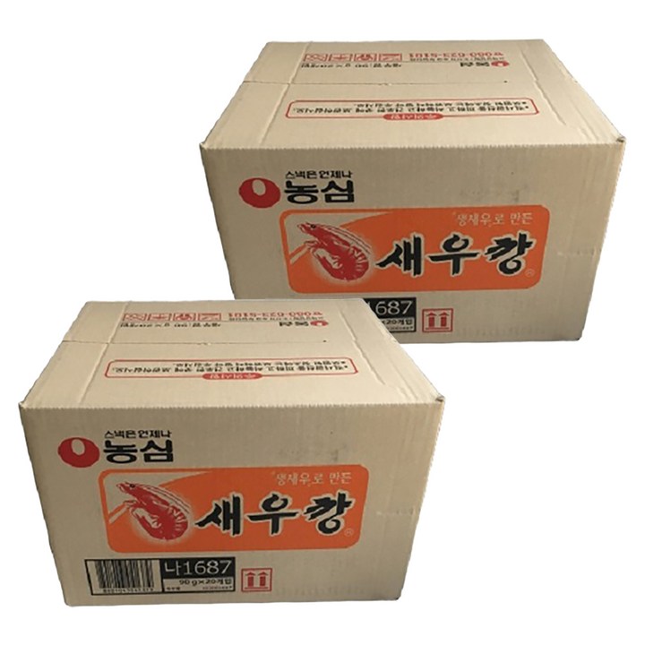 새우깡, 90g, 40개