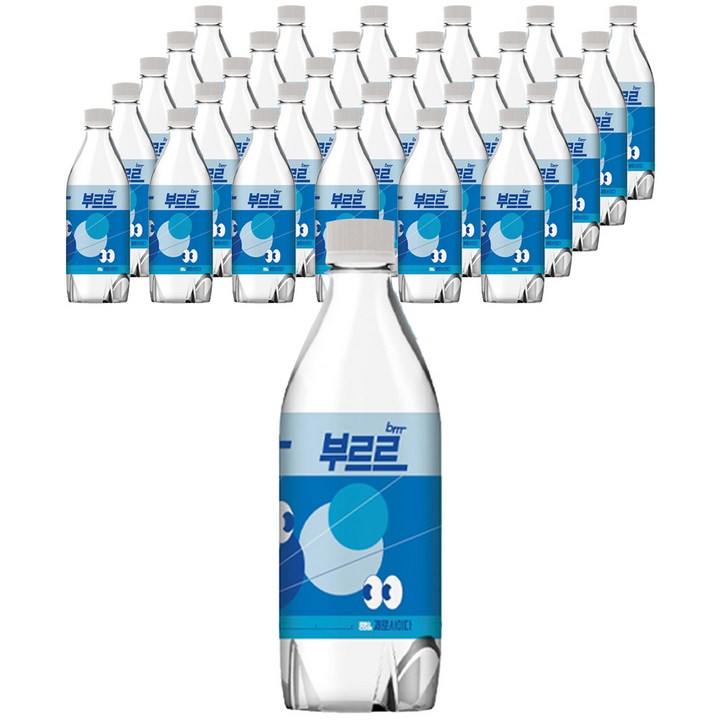 부르르 제로사이다, 500ml, 40개