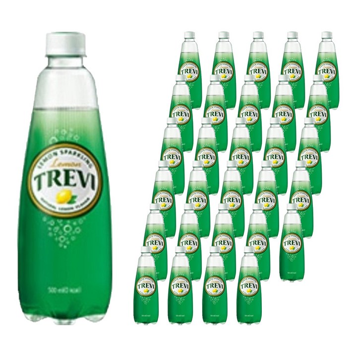 트레비 레몬 탄산음료, 500ml, 30개