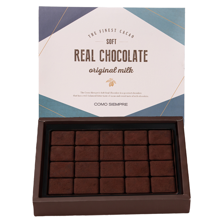꼬모쎔쁘레 소프트 리얼 초콜릿 오리지널, 90g, 1개