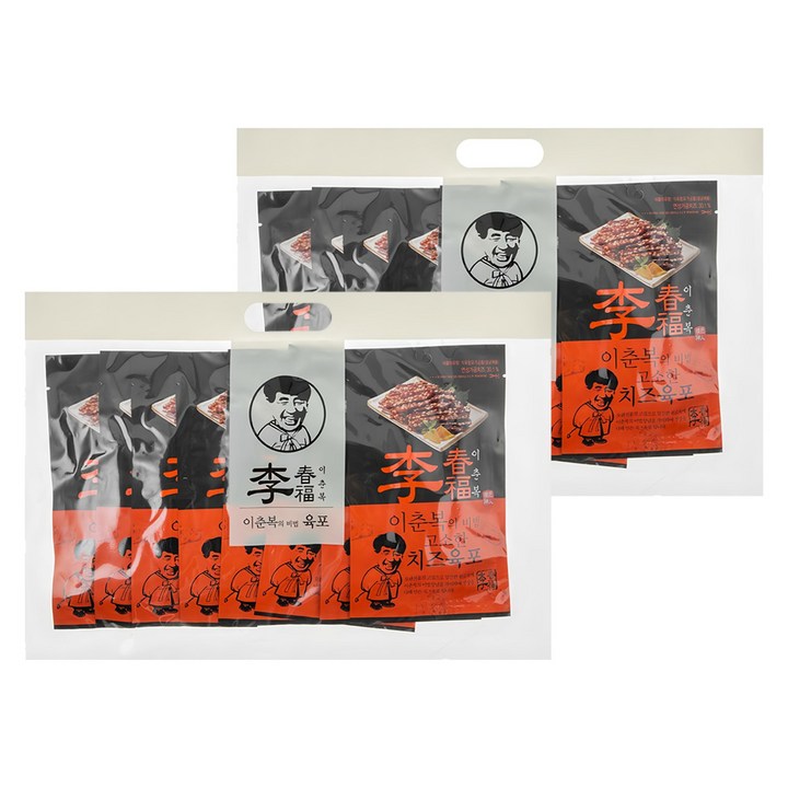 이춘복육포 비법 고소한 치즈육포, 30g, 16개