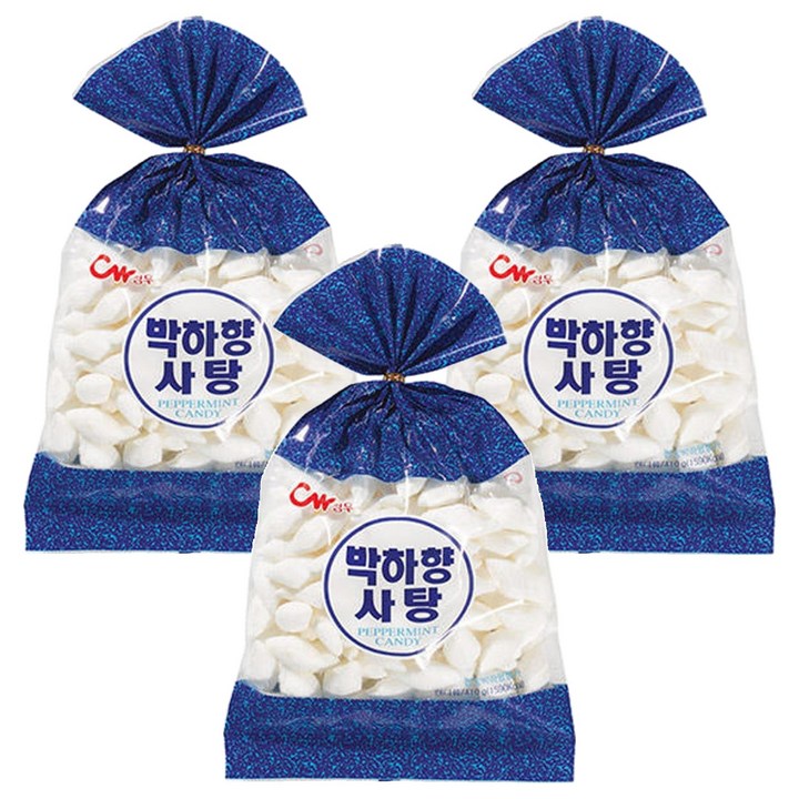 청우식품 박하향 사탕, 410g, 3개
