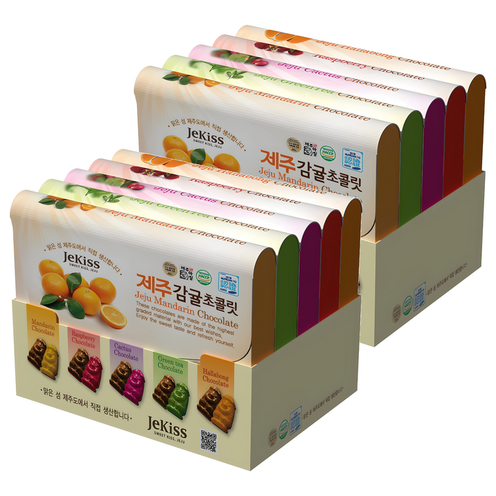 제키스 제주 종합 초콜릿 5종 세트, 2세트