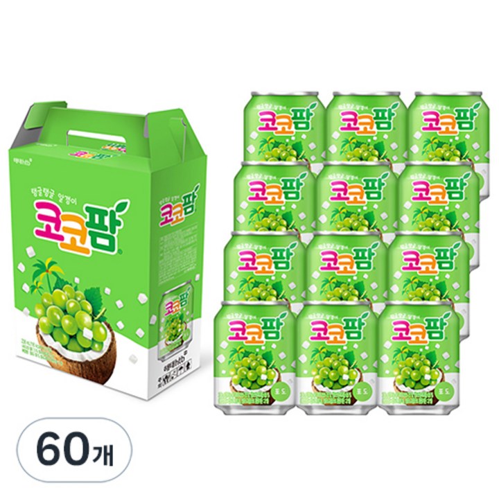 코코팜 포도, 238ml, 60개