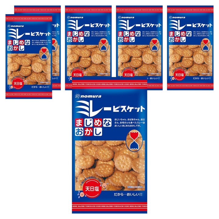 노무라 밀레 비스킷, 6개, 120g