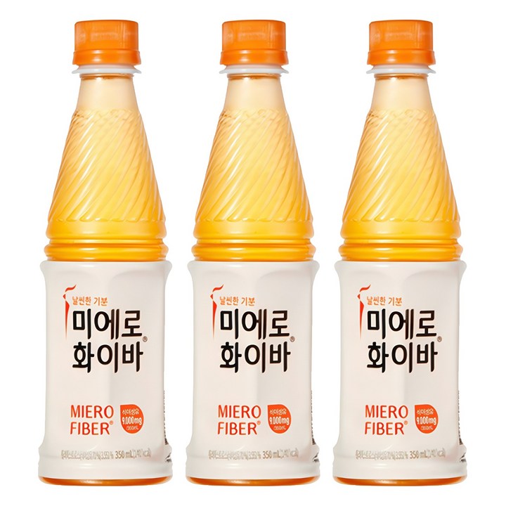 미에로화이바 PET, 350ml, 3개