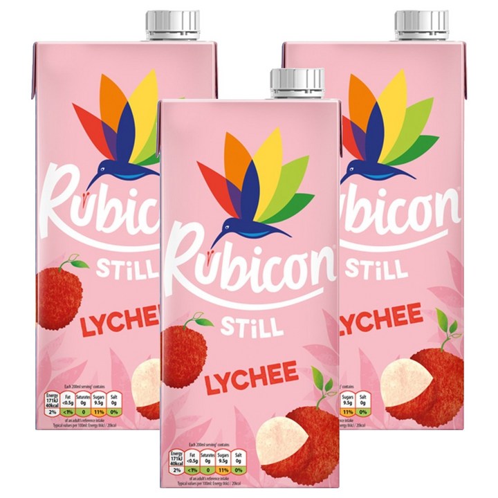 rubicon 주스팩 리치, 1L, 3개