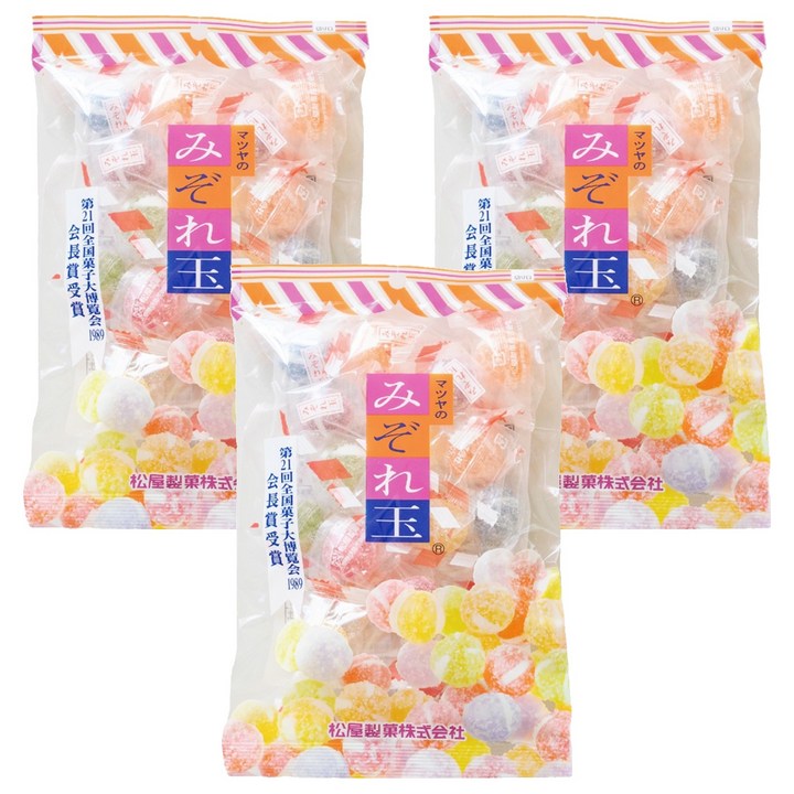 미조레타마 캔디 랜덤발송, 160g, 3개