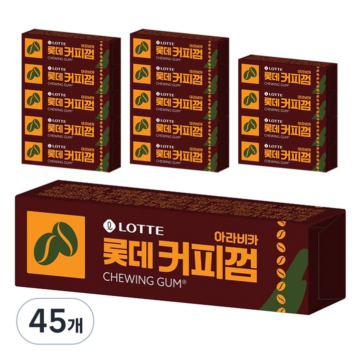 롯데 아라비카커피, 26g, 45개