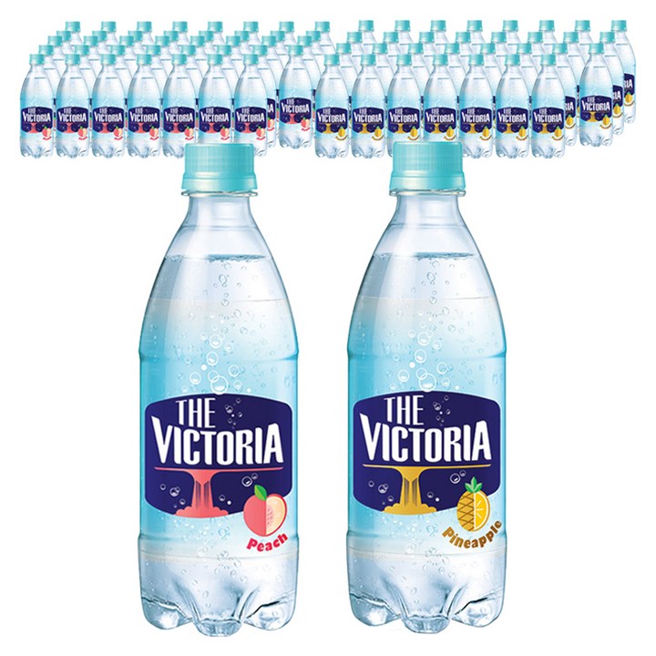 웅진빅토리아 더 빅토리아 복숭아 500ml 40p + 파인애플 500ml 40p, 80개