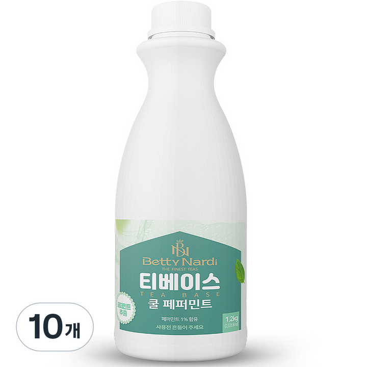 베티나르디 티베이스 쿨 페퍼민트, 1.2kg, 10개
