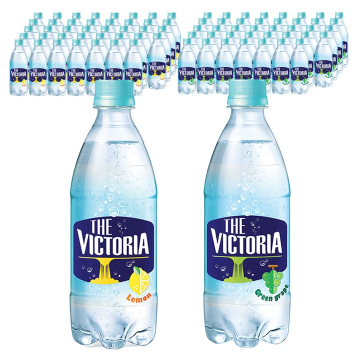 웅진빅토리아 더 빅토리아 레몬 40p + 청포도 40p, 500ml, 1세트