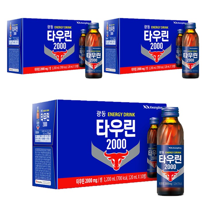 광동제약 타우린 2000, 120ml, 30개