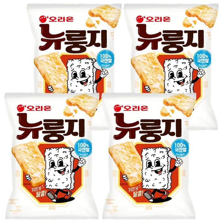 오리온 뉴룽지, 75g, 4개