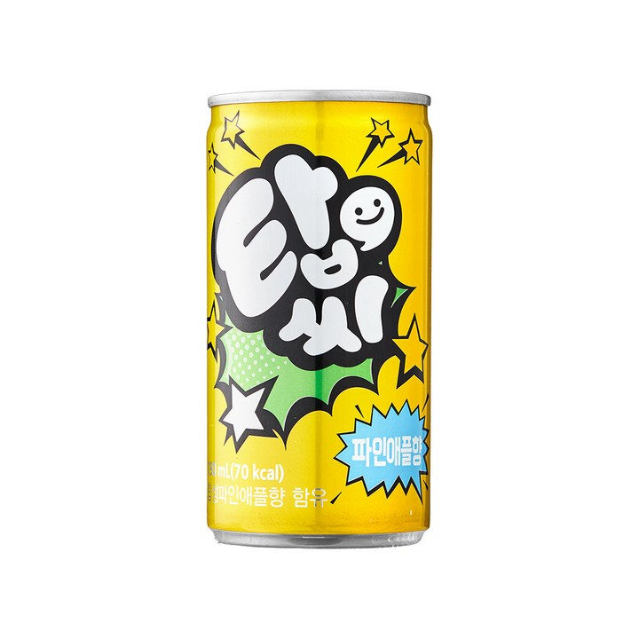탑씨 파인애플향 탄산음료, 190ml, 30개