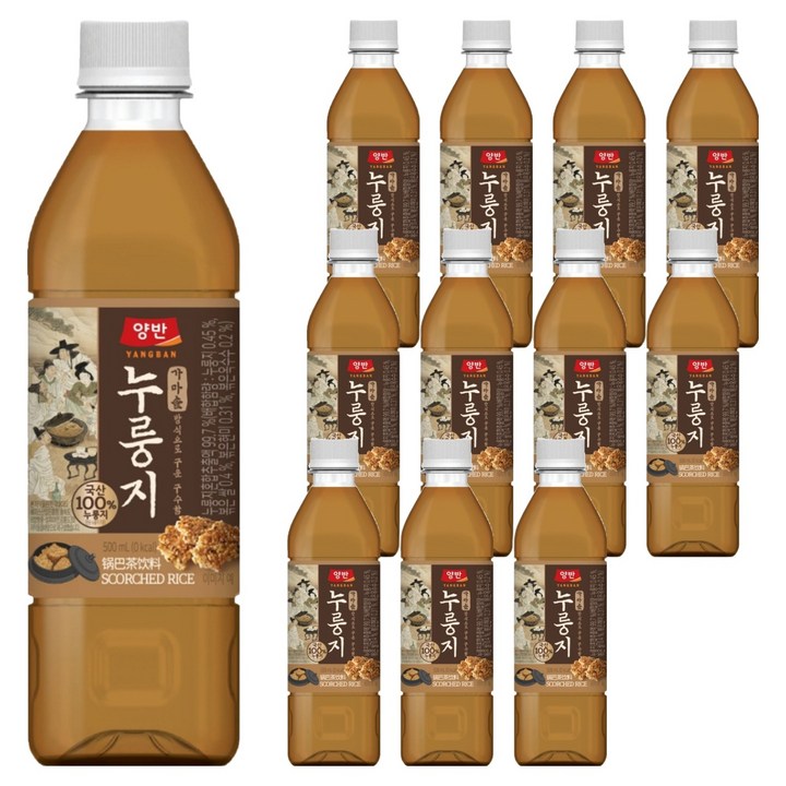 양반 누룽지, 12개, 500ml
