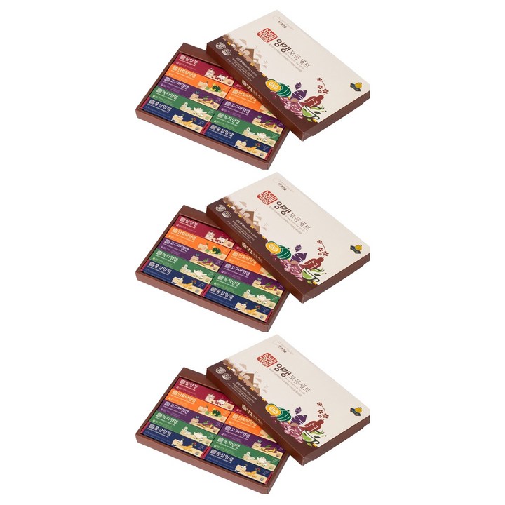산내마을 양갱 모둠 세트, 40g, 30개