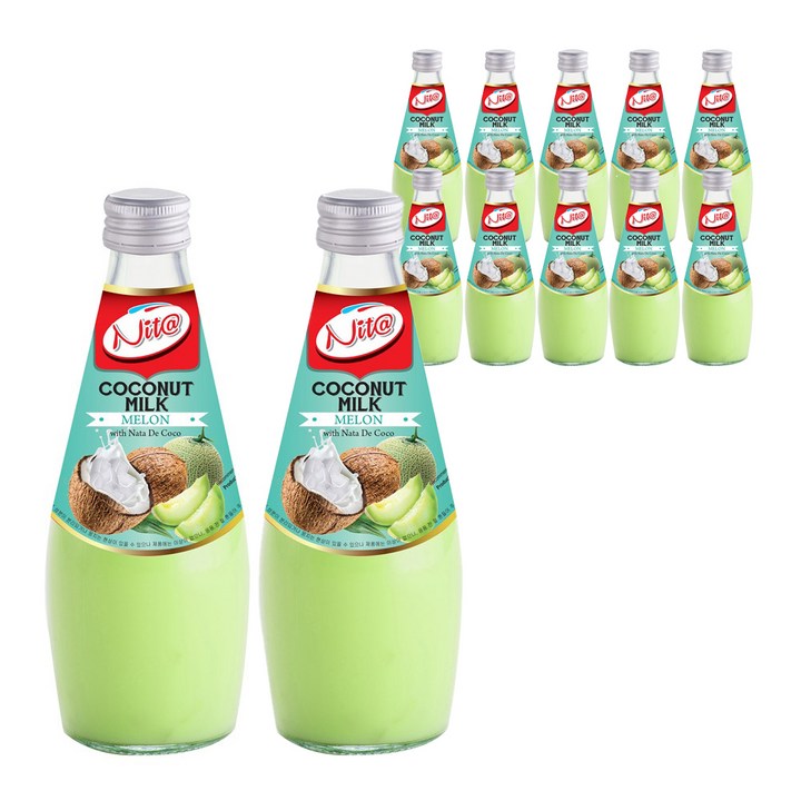 니타 코코넛밀크 멜론맛, 12개, 290ml