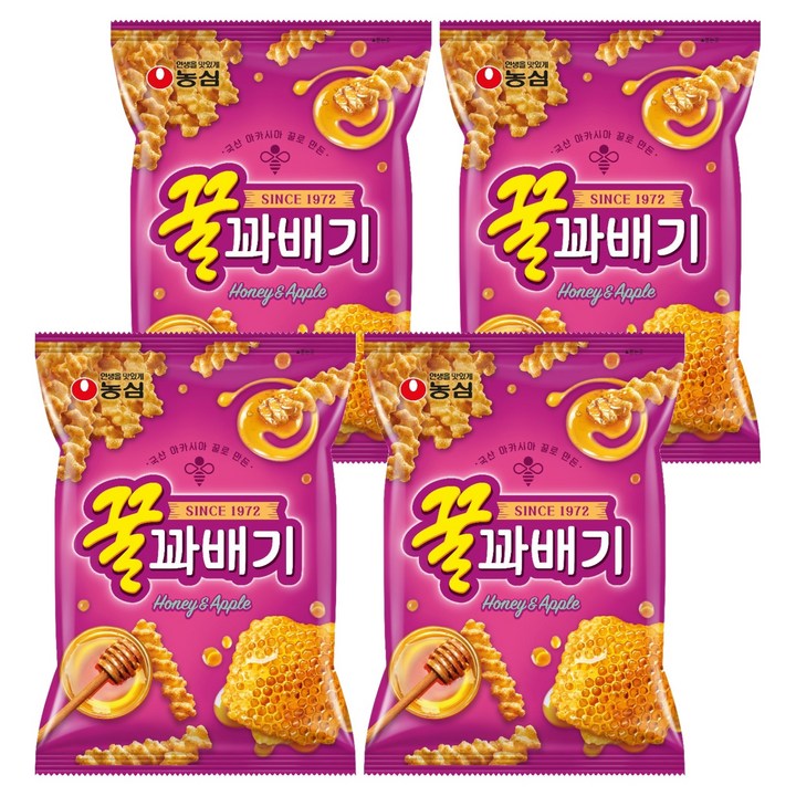 꿀꽈배기, 141g, 4개
