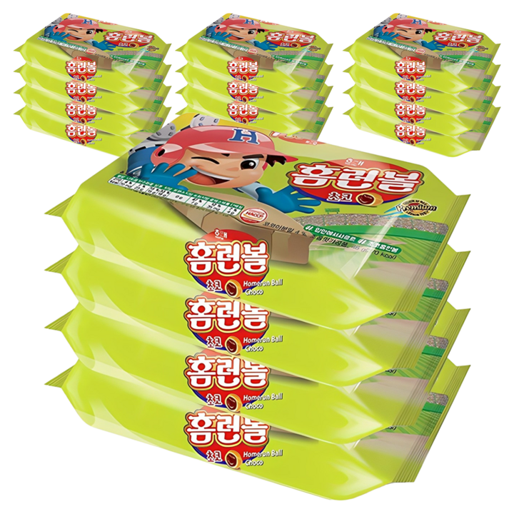 해태제과 홈런볼 초코, 41g, 16개