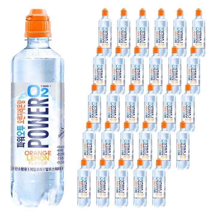 파워오투 오렌지레몬, 500ml, 30개