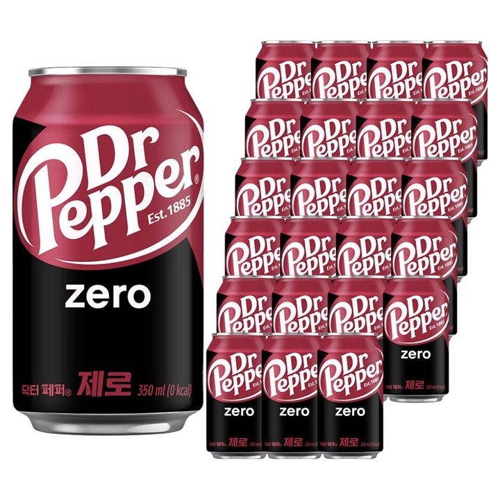 닥터페퍼 제로, 350ml, 24개