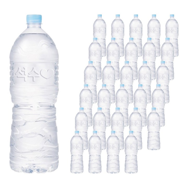 석수 무라벨 생수, 2L, 36개