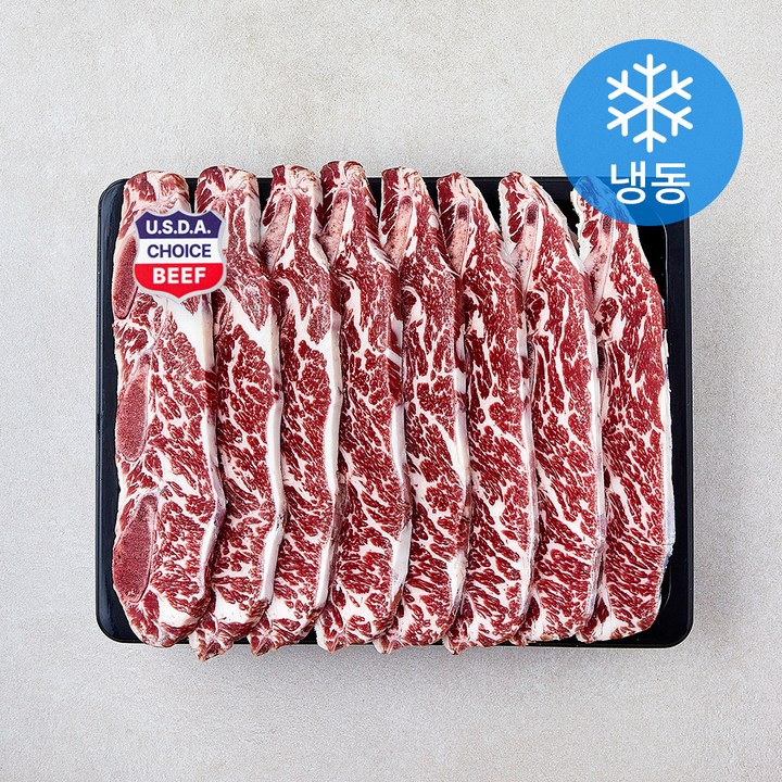 미국산 LA 꽃갈비 (냉동), 1개, 2.5kg