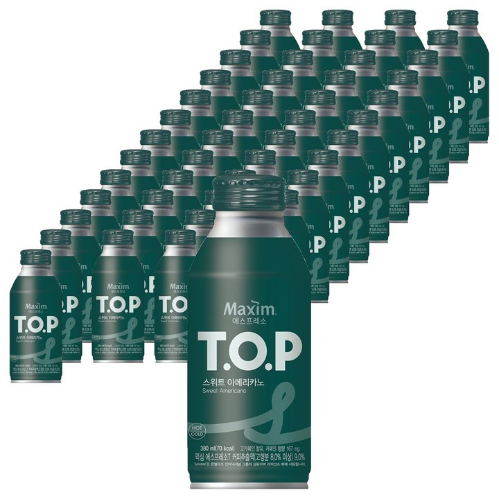 티오피 스위트 아메리카노, 380ml, 72개
