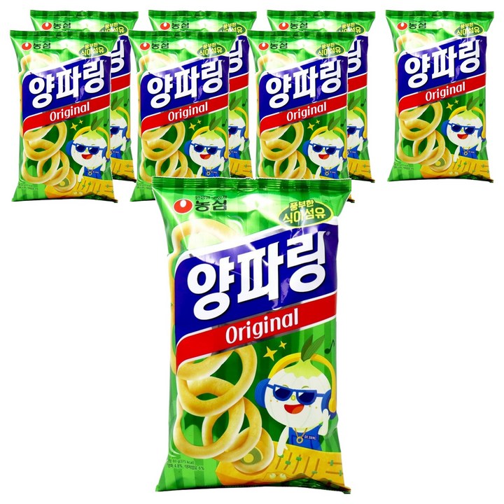 양파링 오리지널, 80g, 8개