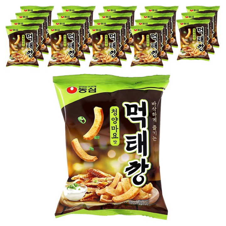 먹태깡 청양마요맛 스낵, 60g, 20개