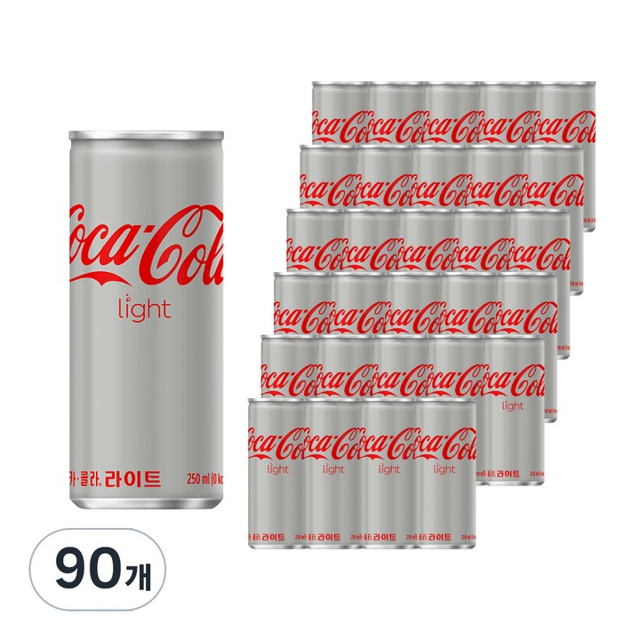 코카콜라 라이트, 250ml, 90개