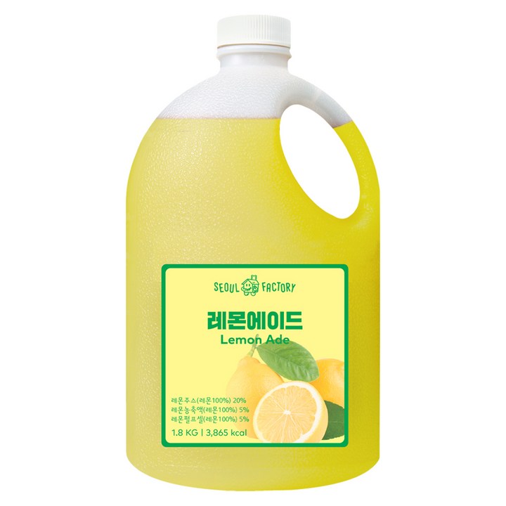 서울팩토리 레몬에이드, 1.8kg, 1개