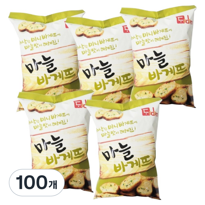 어반티라노 마늘바게뜨 과자, 100개, 90g