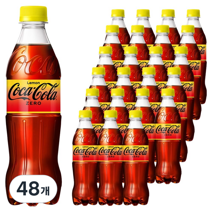 코카콜라 제로 레몬, 500ml, 48개
