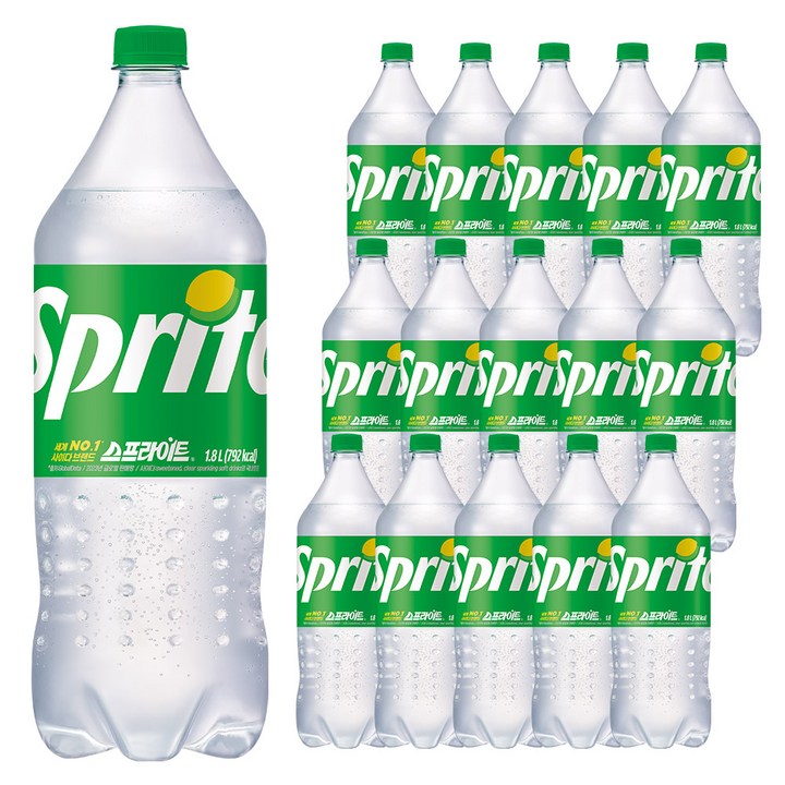 스프라이트 사이다, 1.8L, 16개