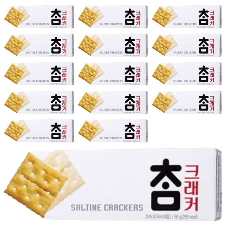 참크래커, 56g, 15개