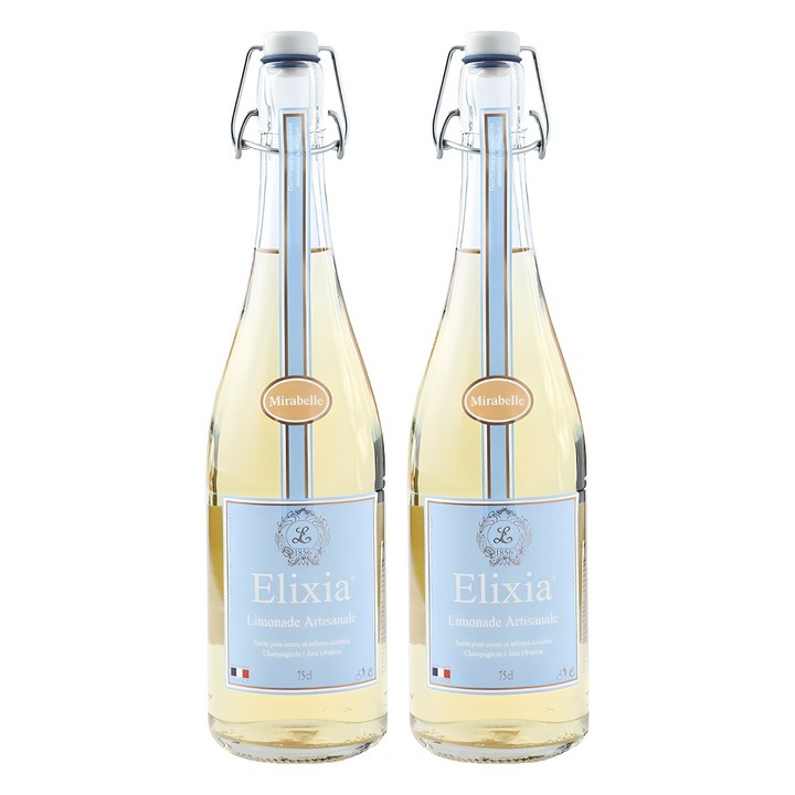 엘릭시아 자두맛 탄산음료, 750ml, 2개