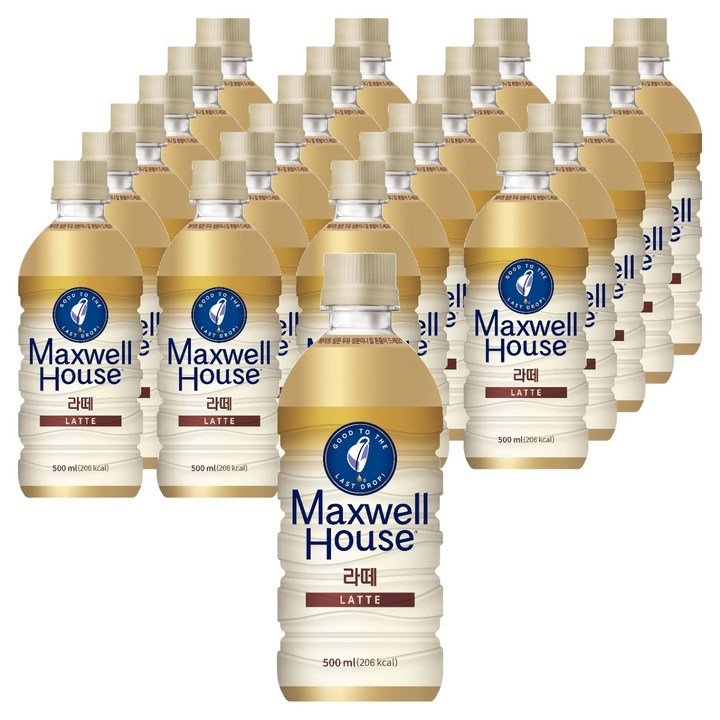 맥스웰하우스 마스터 라떼, 500ml, 24개