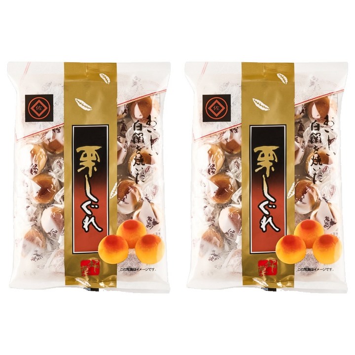 사토 쿠리 시구레 화과자, 175g, 2개